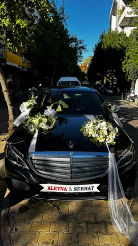 Kaput Boyu Düğün Arabası Süsleme